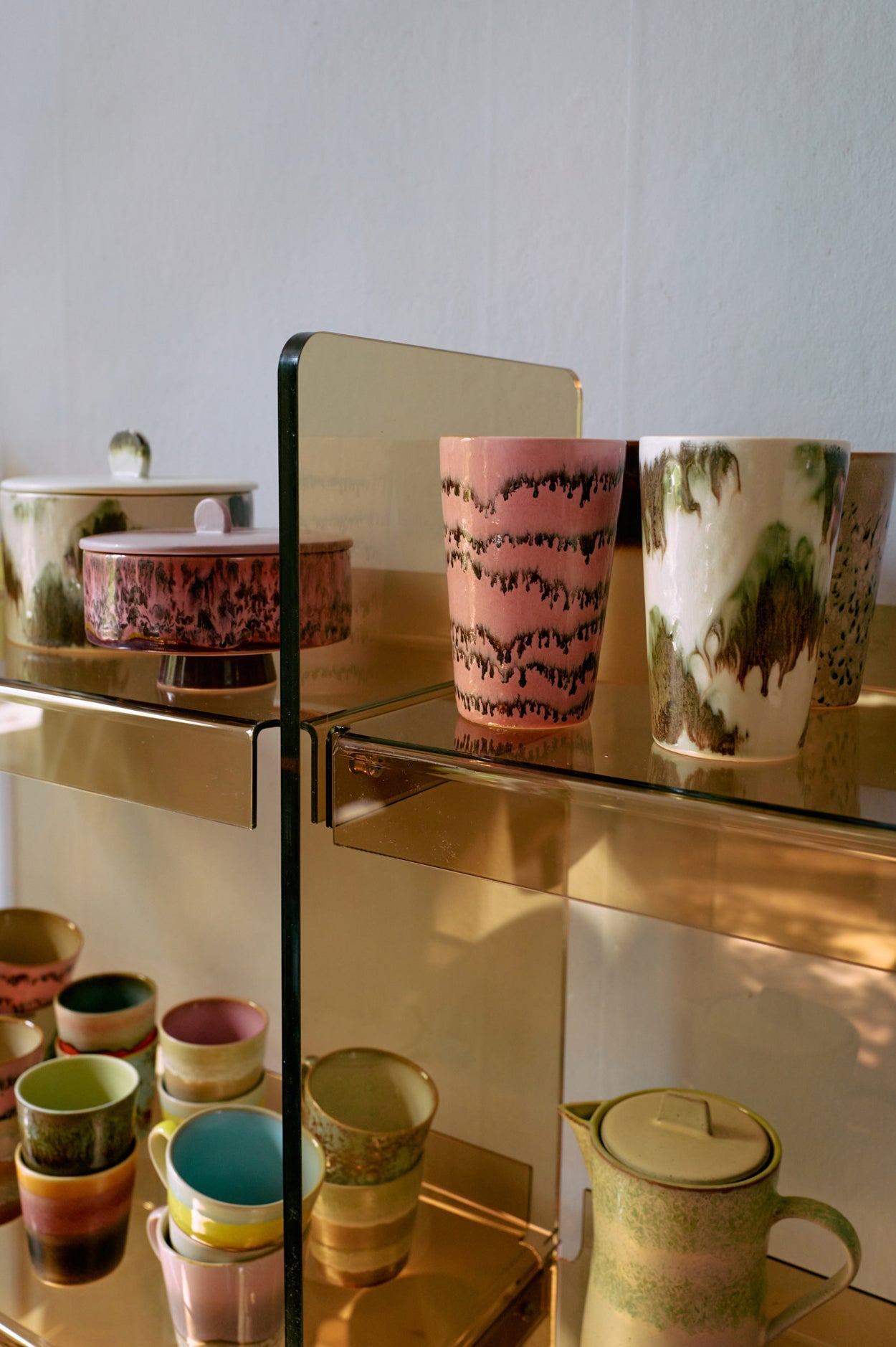 70's Céramics : Tasses à thé - Maison Caldeira