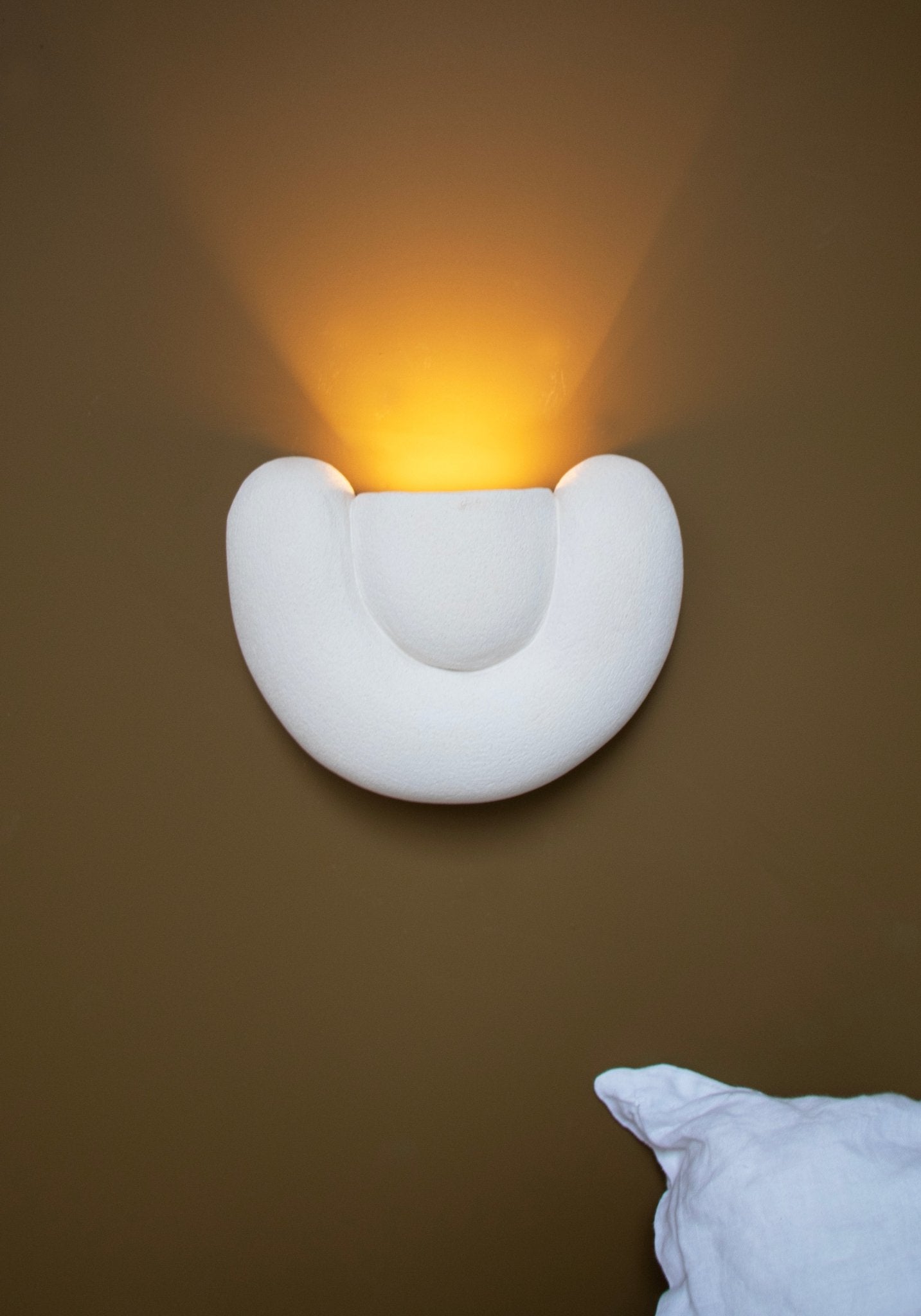 Applique Aurore en grès chamotté - Alice Lahana - Méditerranée - Maison Caldeira