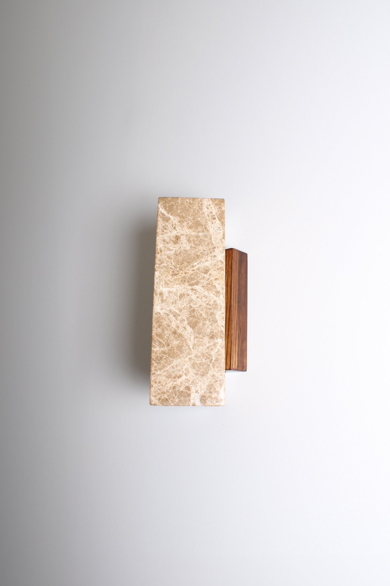 Applique Kali carrée - marbre - Baccaris - Design Contemporain - Maison Caldeira