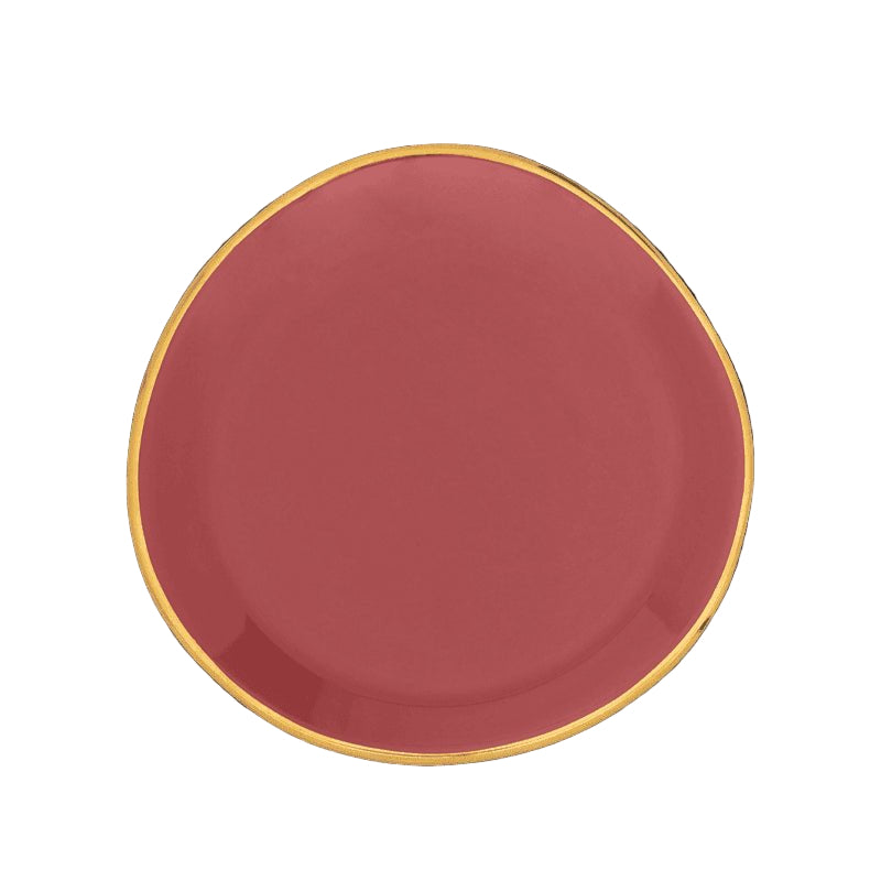 Assiette Bonjour Ø9 cm - Abricot au Kirsch (lot de 4) - Caldeira