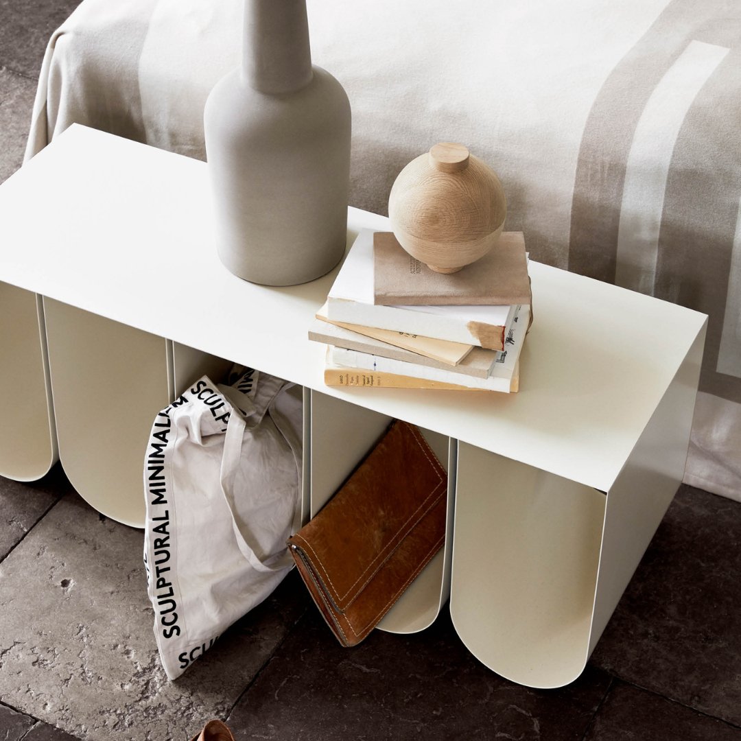 Banc 5 courbes - Beige - Kristina Dam studio - Scandinave - Maison Caldeira