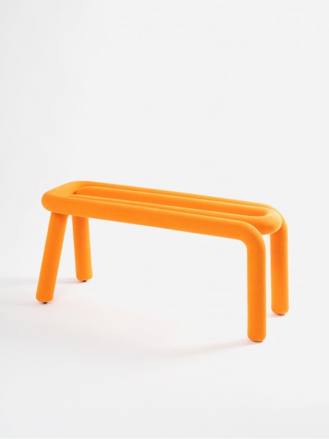 Banc Bold - Orange - Moustache - Design Contemporain - Maison Caldeira