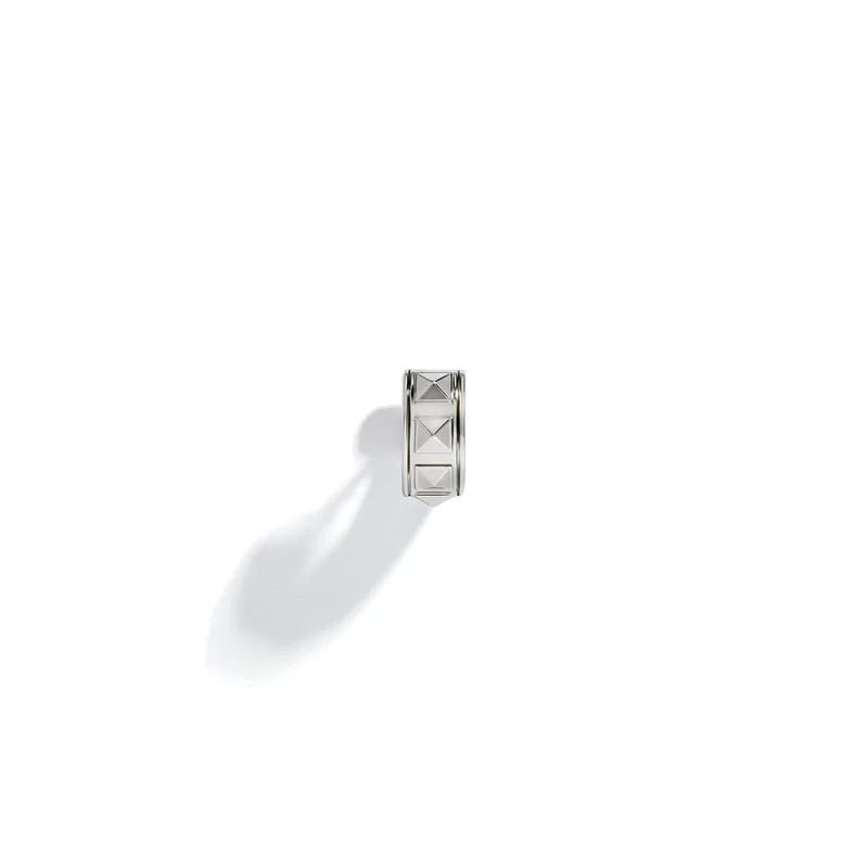 Boucle d’oreille Rockaway Picots - Argent - Statement - Design Contemporain - Maison Caldeira
