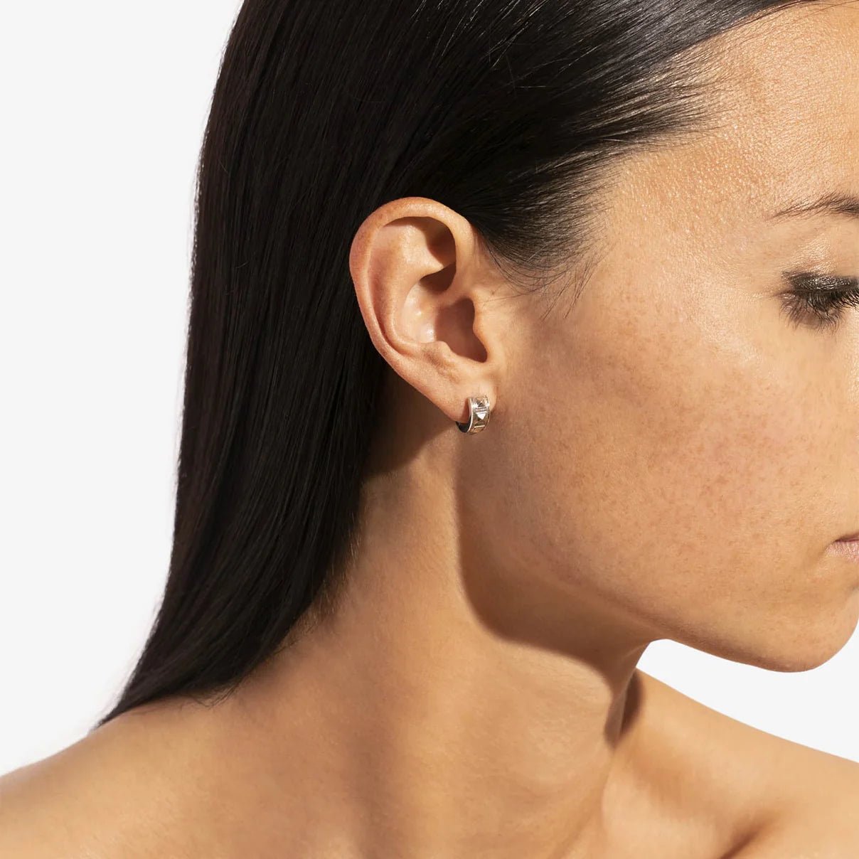 Boucle d’oreille Rockaway Picots - Argent - Statement - Design Contemporain - Maison Caldeira