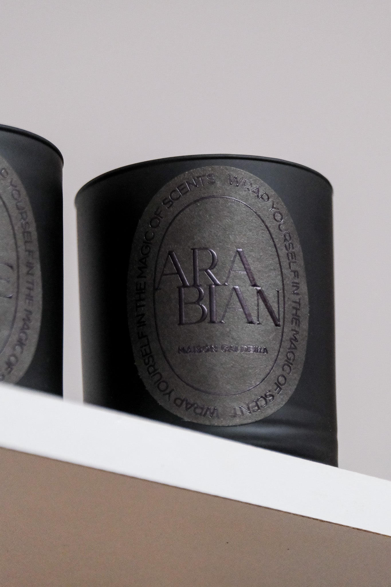 Bougie parfumée - ARABIAN - Maison Caldeira - Design Contemporain - Maison Caldeira