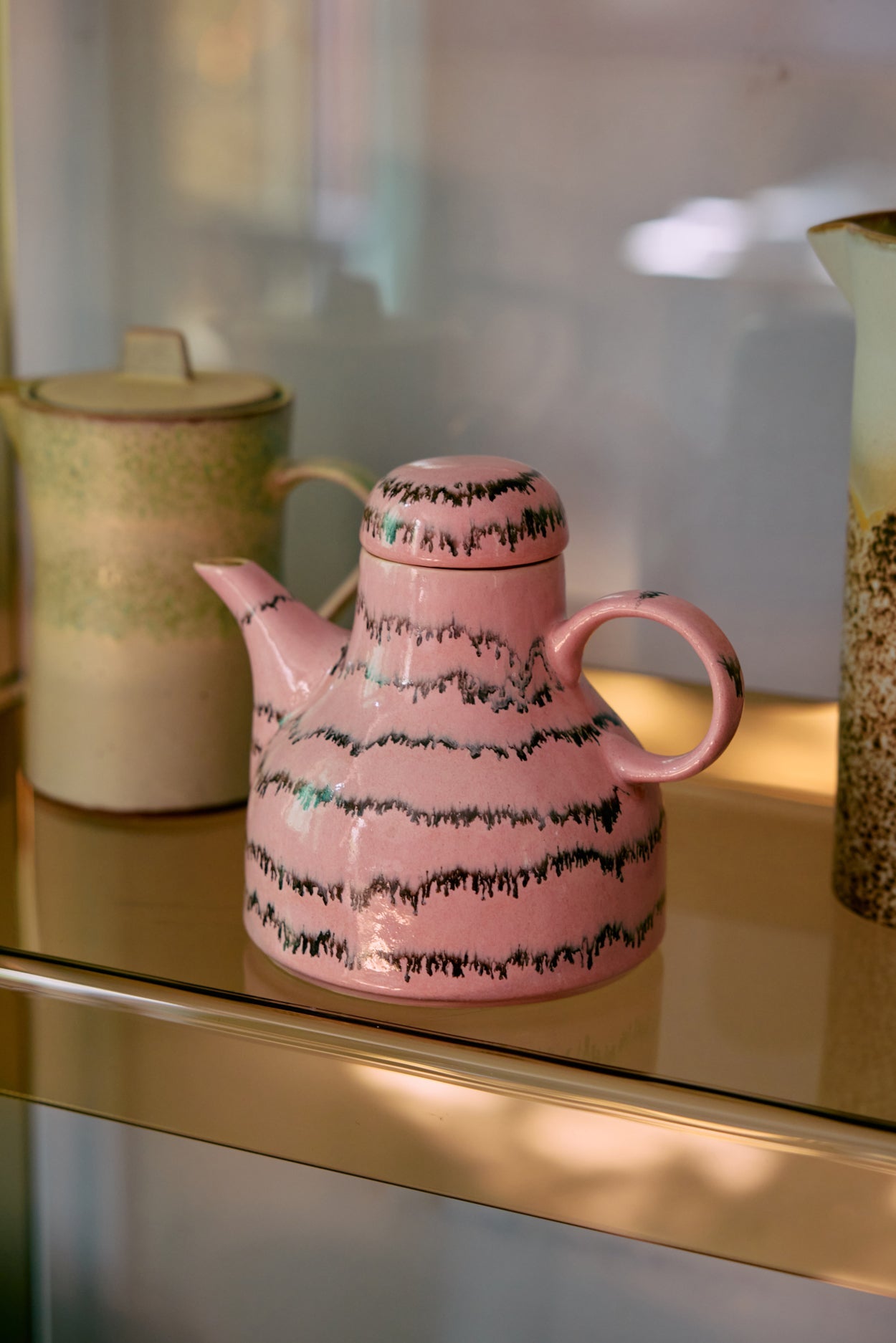 Céramique des années 70 : Cafetière - Maison Caldeira