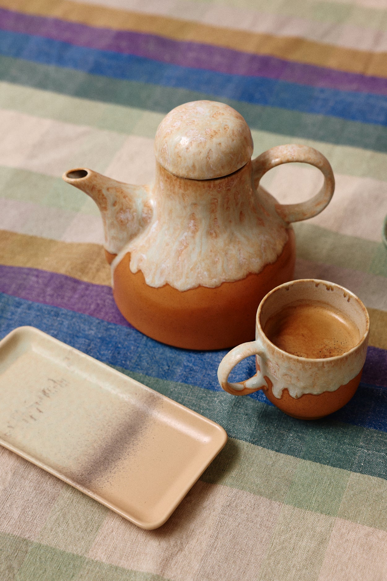 Céramique des années 70 : Cafetière - Maison Caldeira