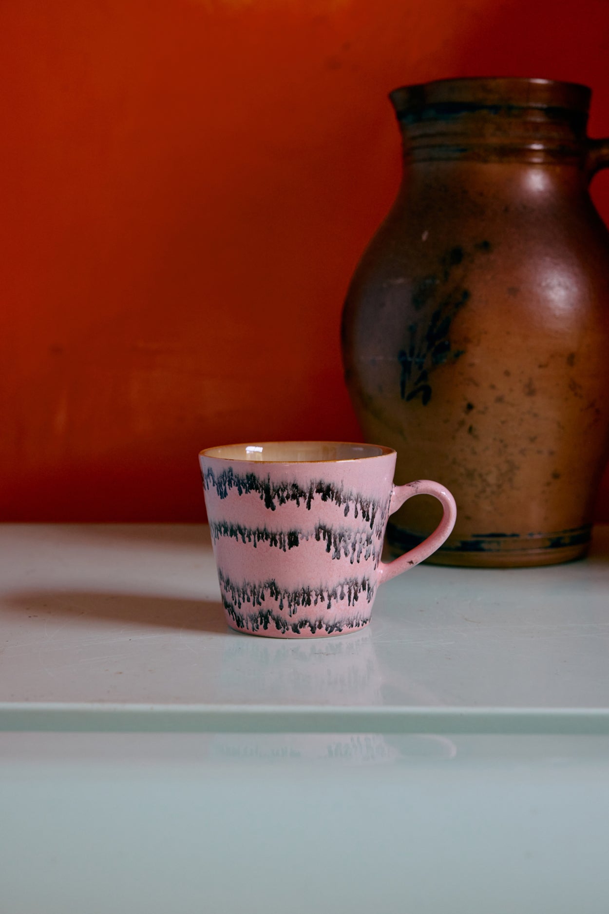 Céramique des années 70 : Mug à cappuccino - Maison Caldeira