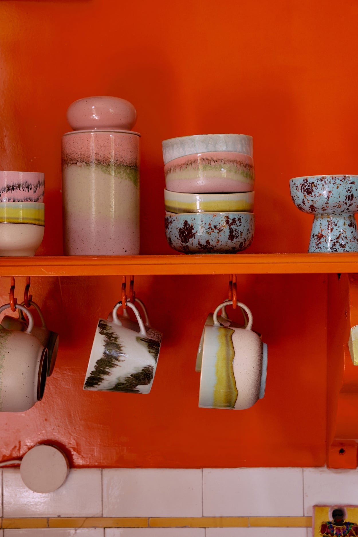 Céramique des années 70 : Mug à cappuccino - Maison Caldeira