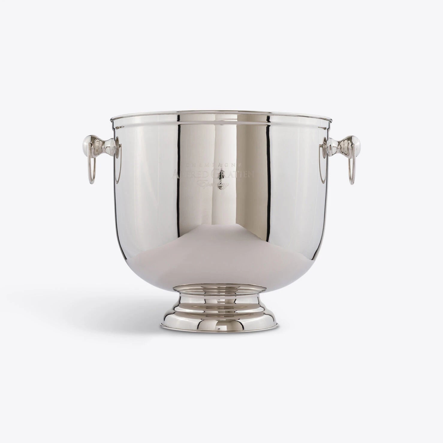 Chateau Wine Cooler – Seau / Rafraîchisseur de vin en acier nickelé - Caldeira