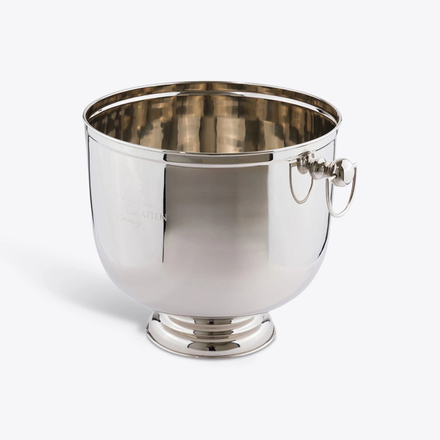 Chateau Wine Cooler – Seau / Rafraîchisseur de vin en acier nickelé - Caldeira