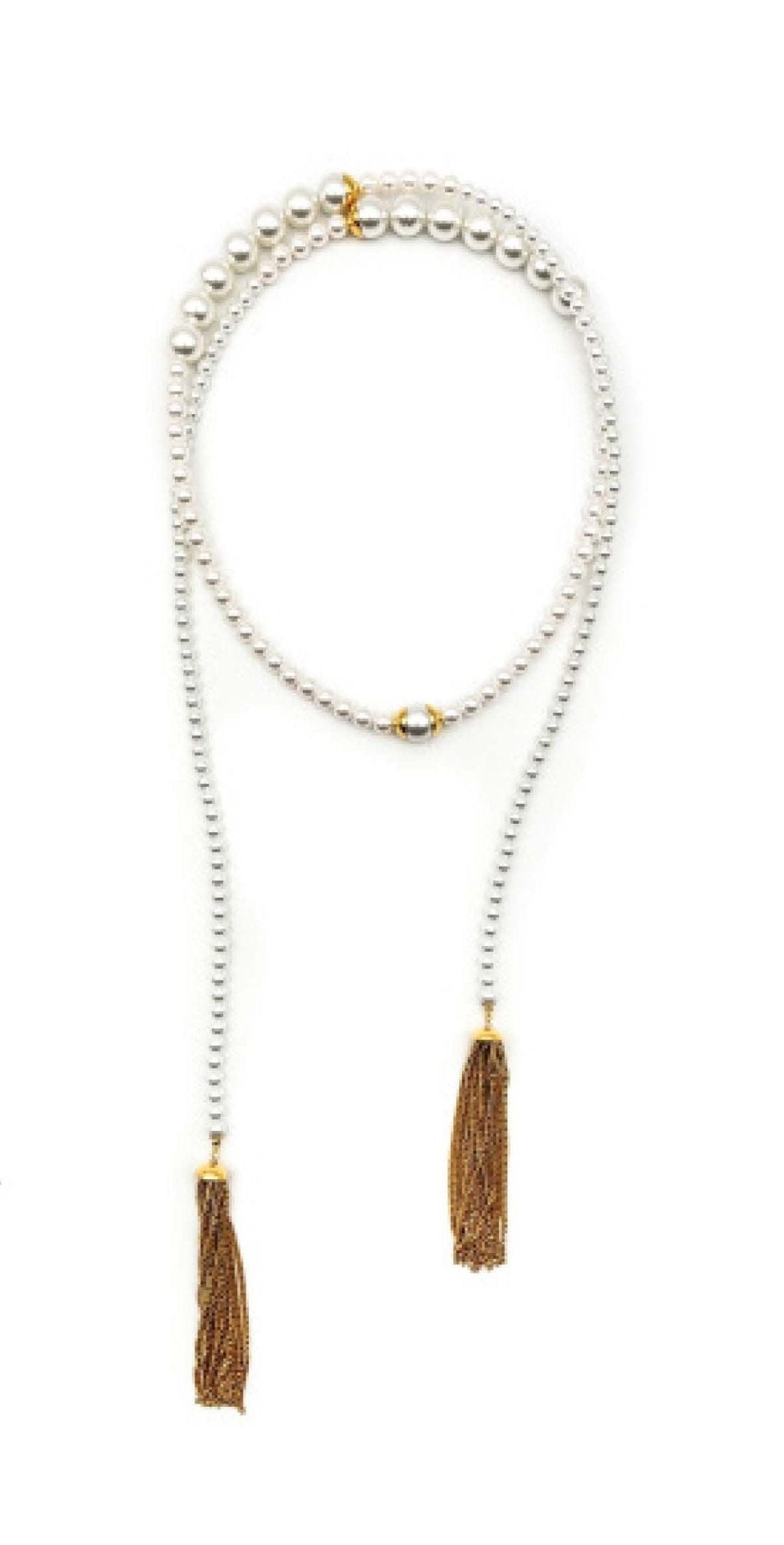 Collier cravate Marceau – Perles - Maison Caldeira