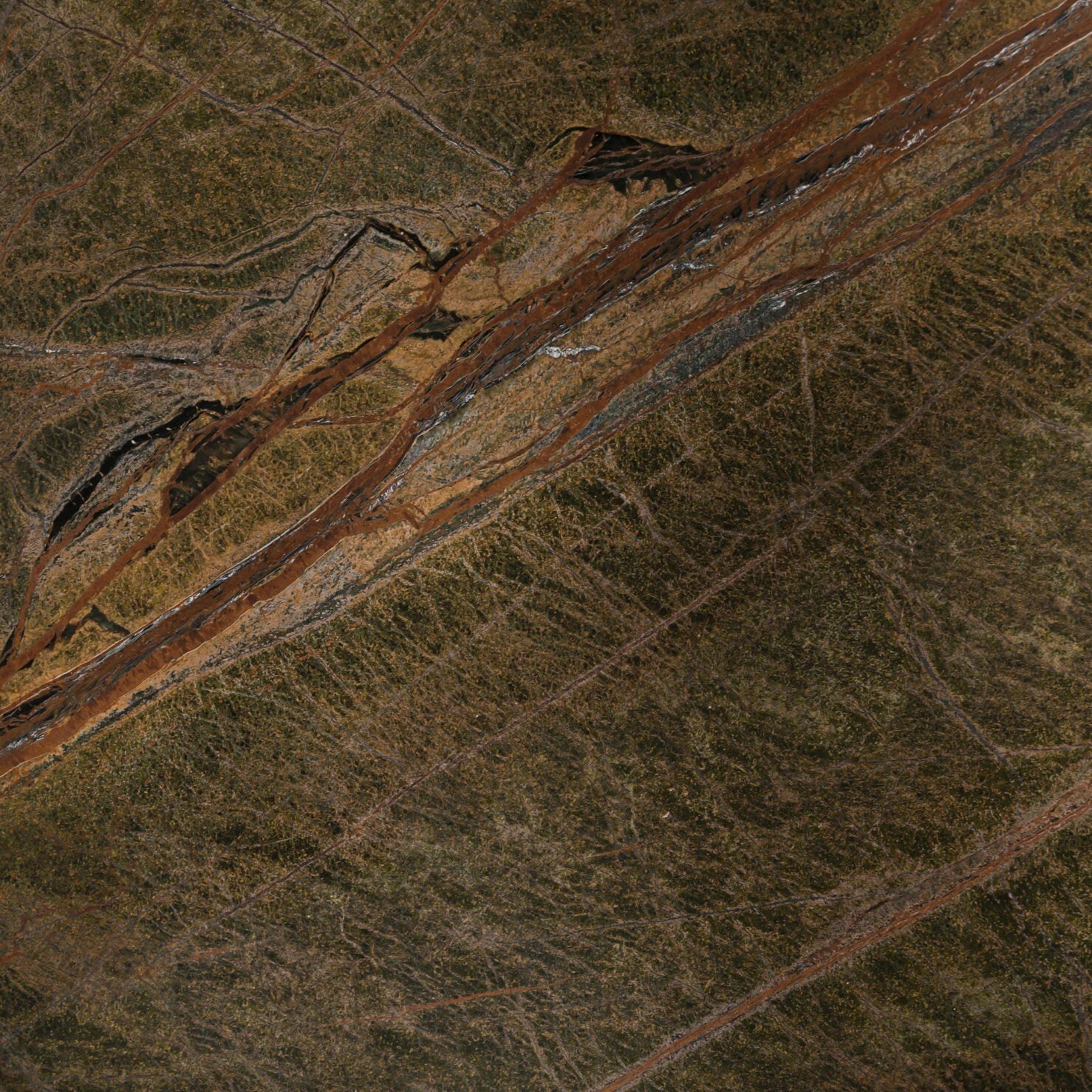 Console en marbre vert Forest Green – Argent | Maison Caldeira - Caldeira