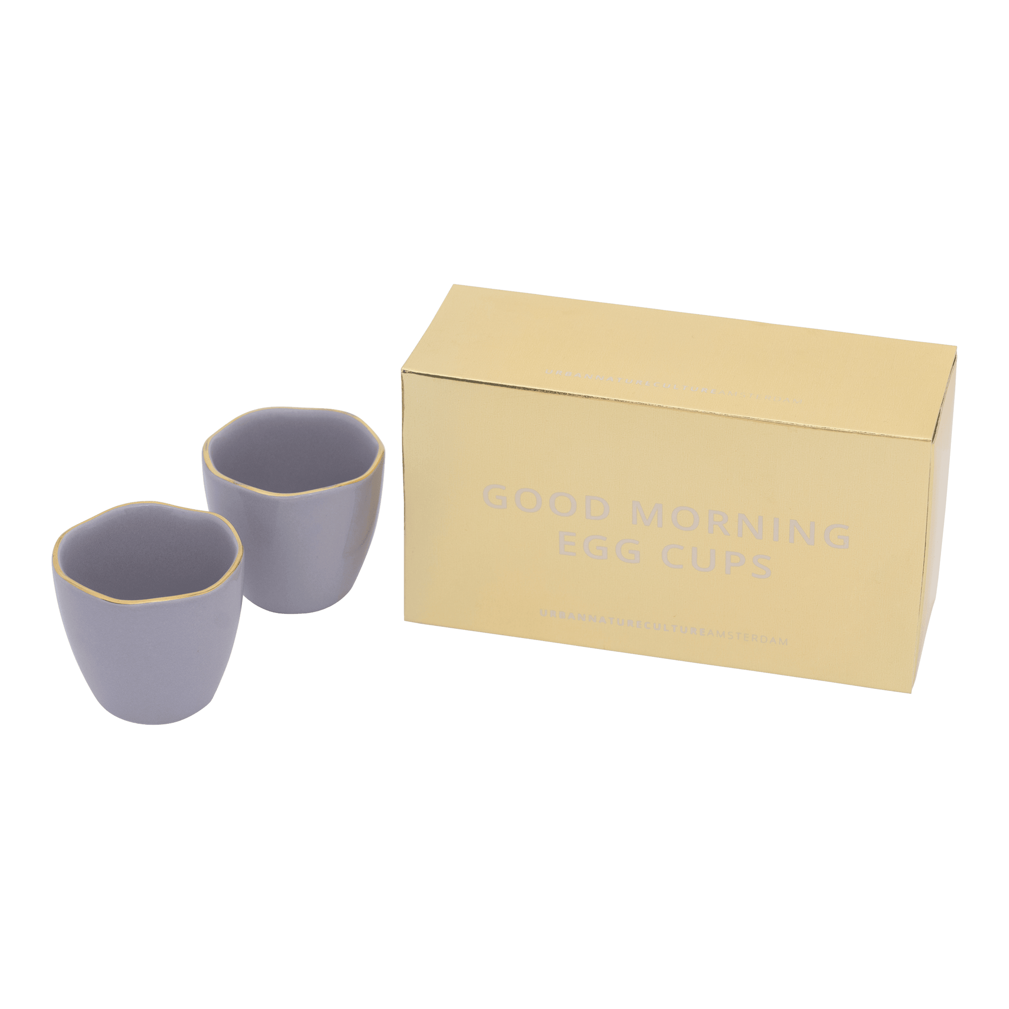 Coquetier Bonjour, Lot de 2, dans un coffret cadeau (lot de 2) - Caldeira