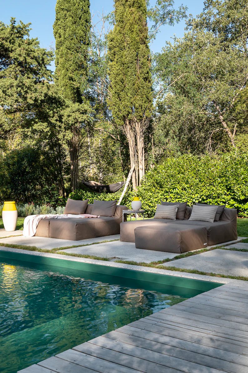 Daybed Slow beige - Bed and philosophy - Méditerranée - Maison Caldeira