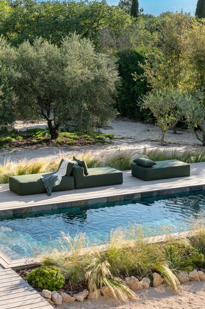 Daybed Slow beige - Bed and philosophy - Méditerranée - Maison Caldeira