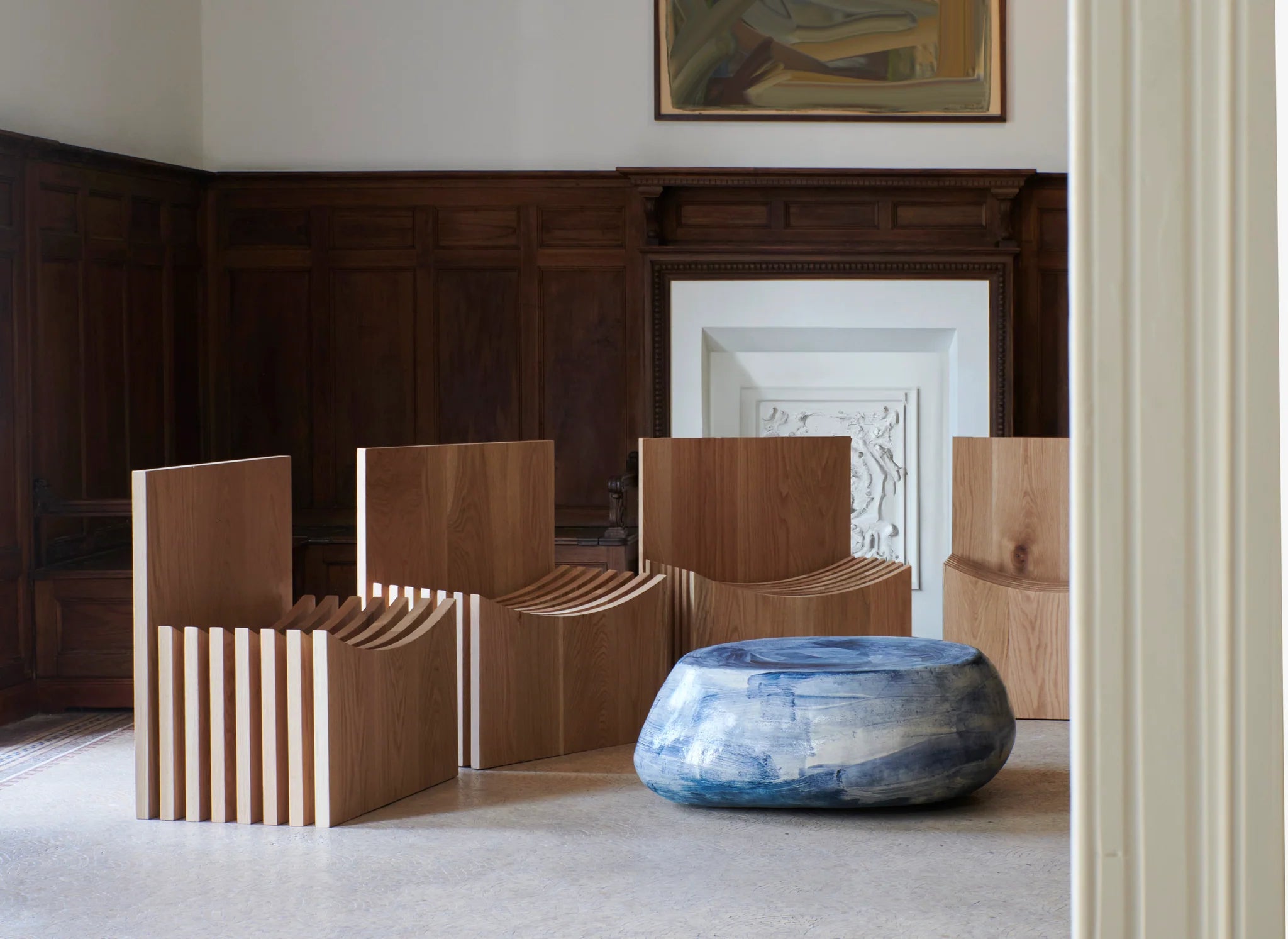 Ensemble de Tables Basses en Céramique - Maison Caldeira