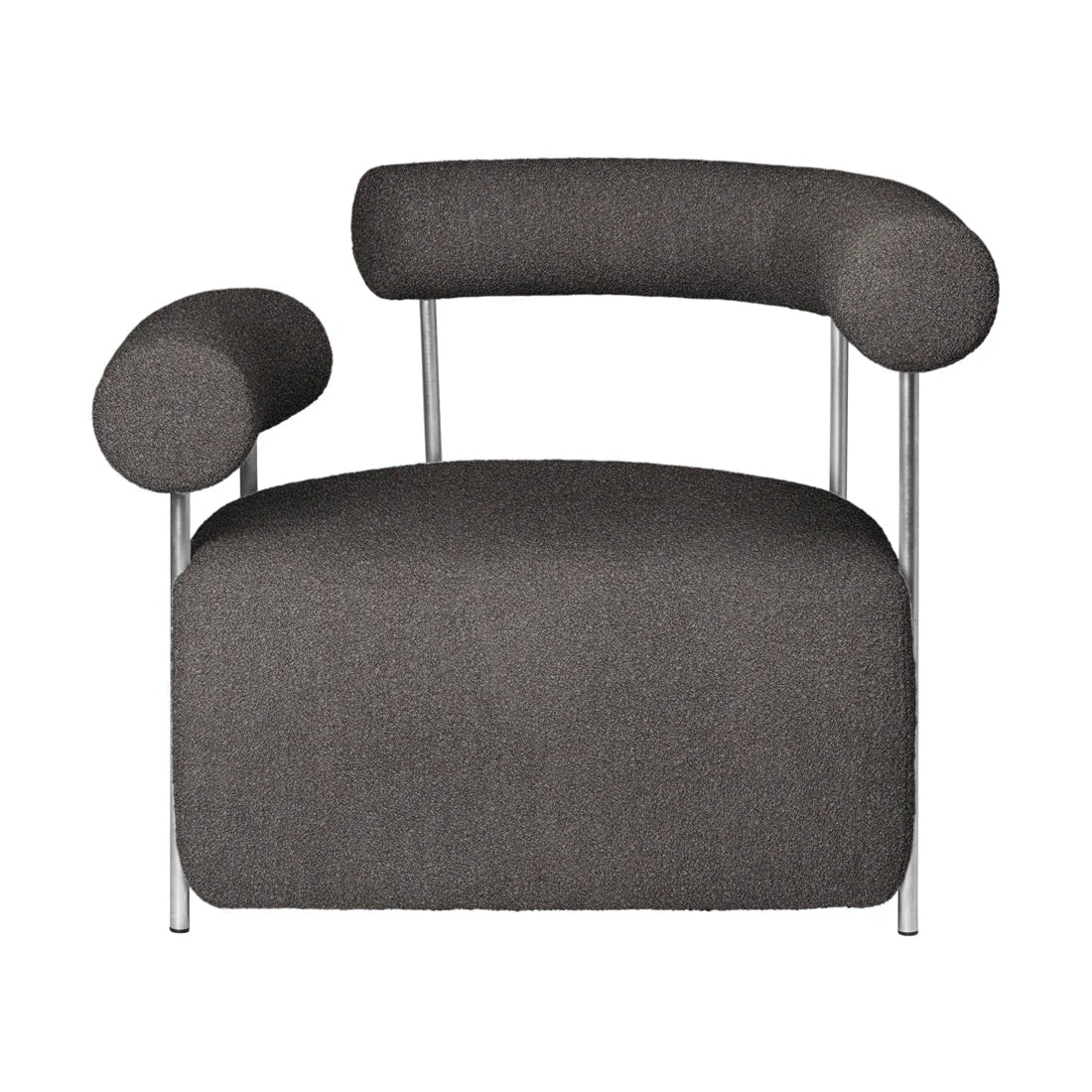 Fauteuil lounge Solitude - Kristina Dam studio - Scandinave - Maison Caldeira