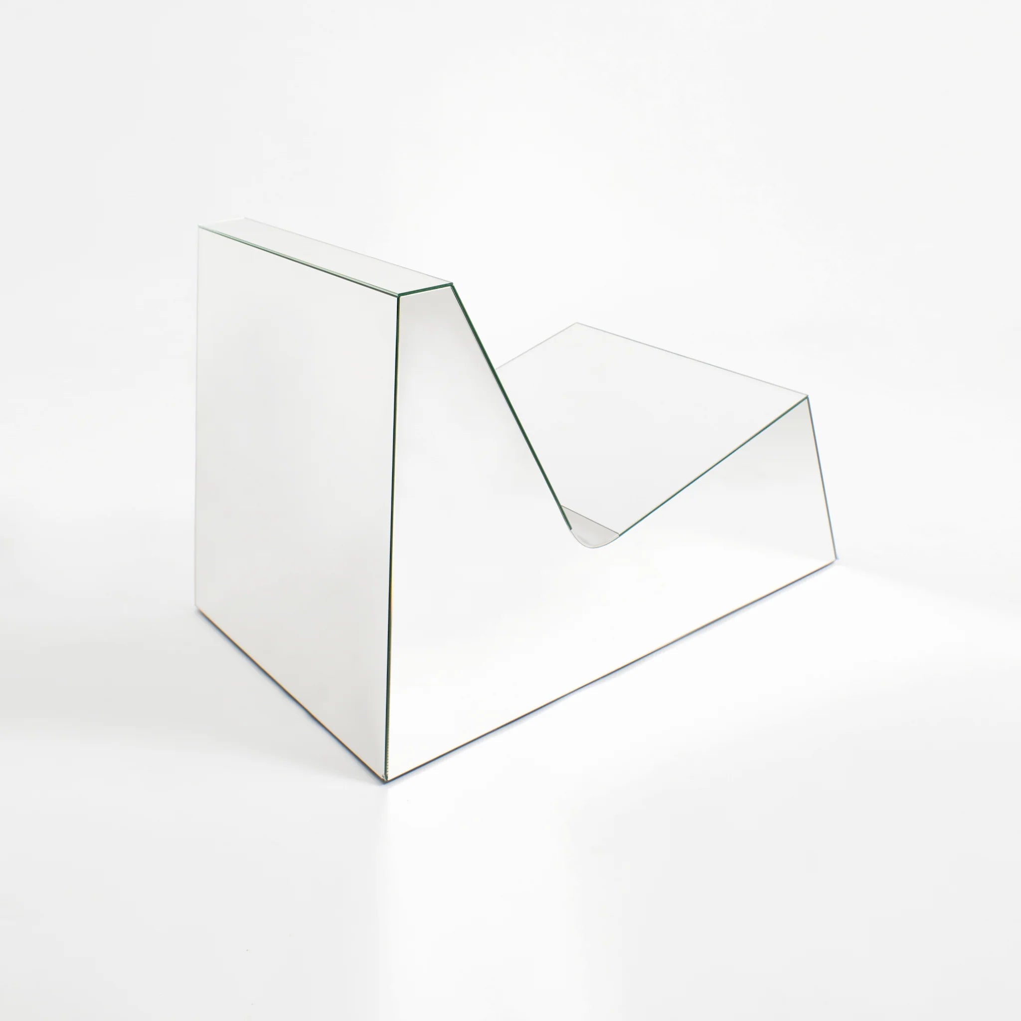 Fauteuil Mirror Lounge Chair – Structure Recouverte de Verre Miroir - Maison Caldeira