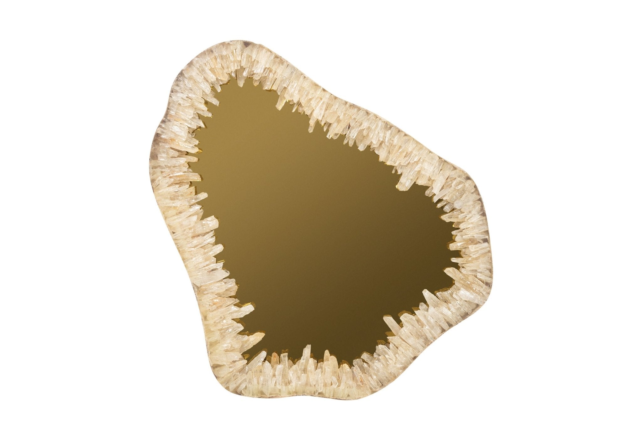 Grand miroir en quartz naturel - Caldeira