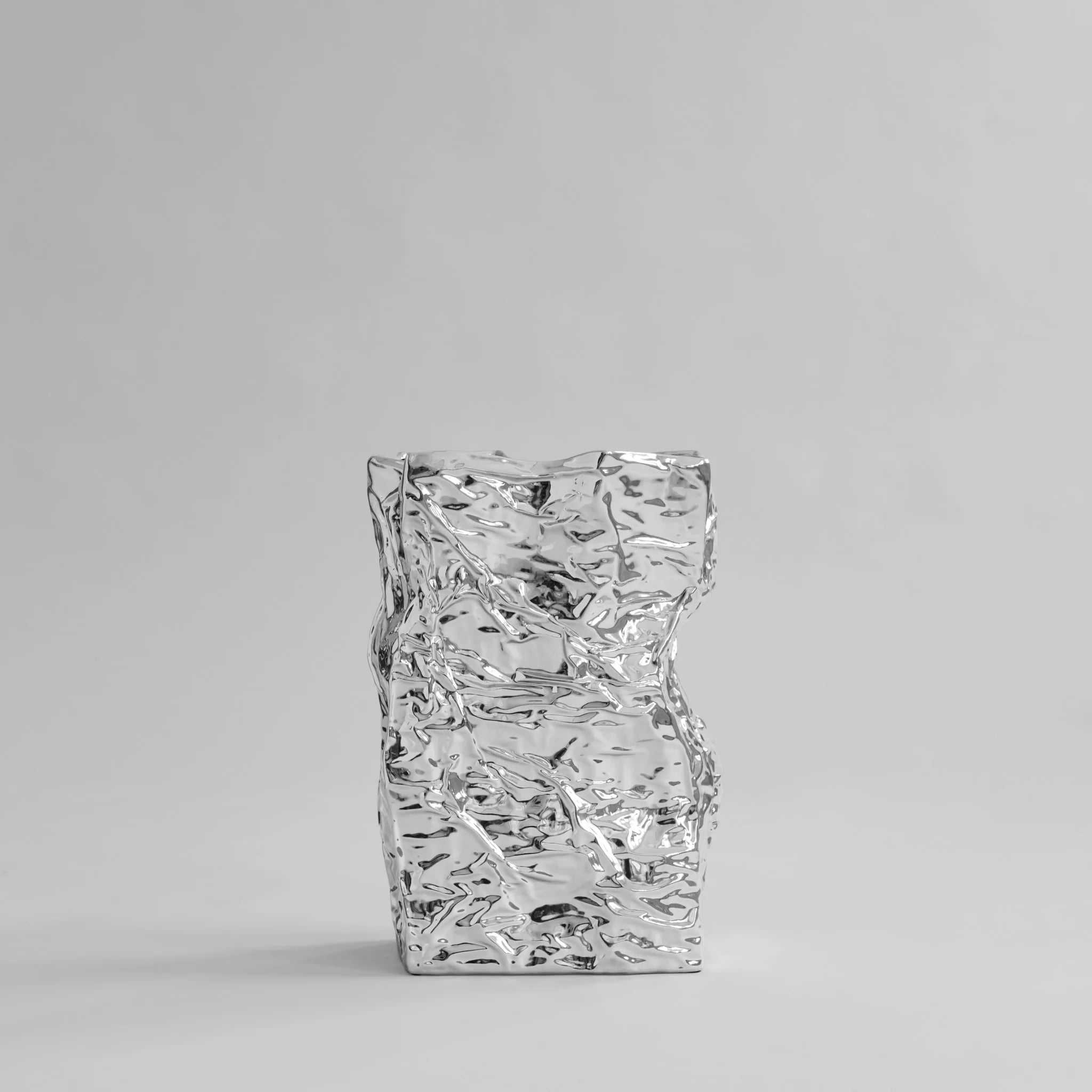 Grand vase Kami - Chrome - 101 copenhagen - Scandinave - Maison Caldeira