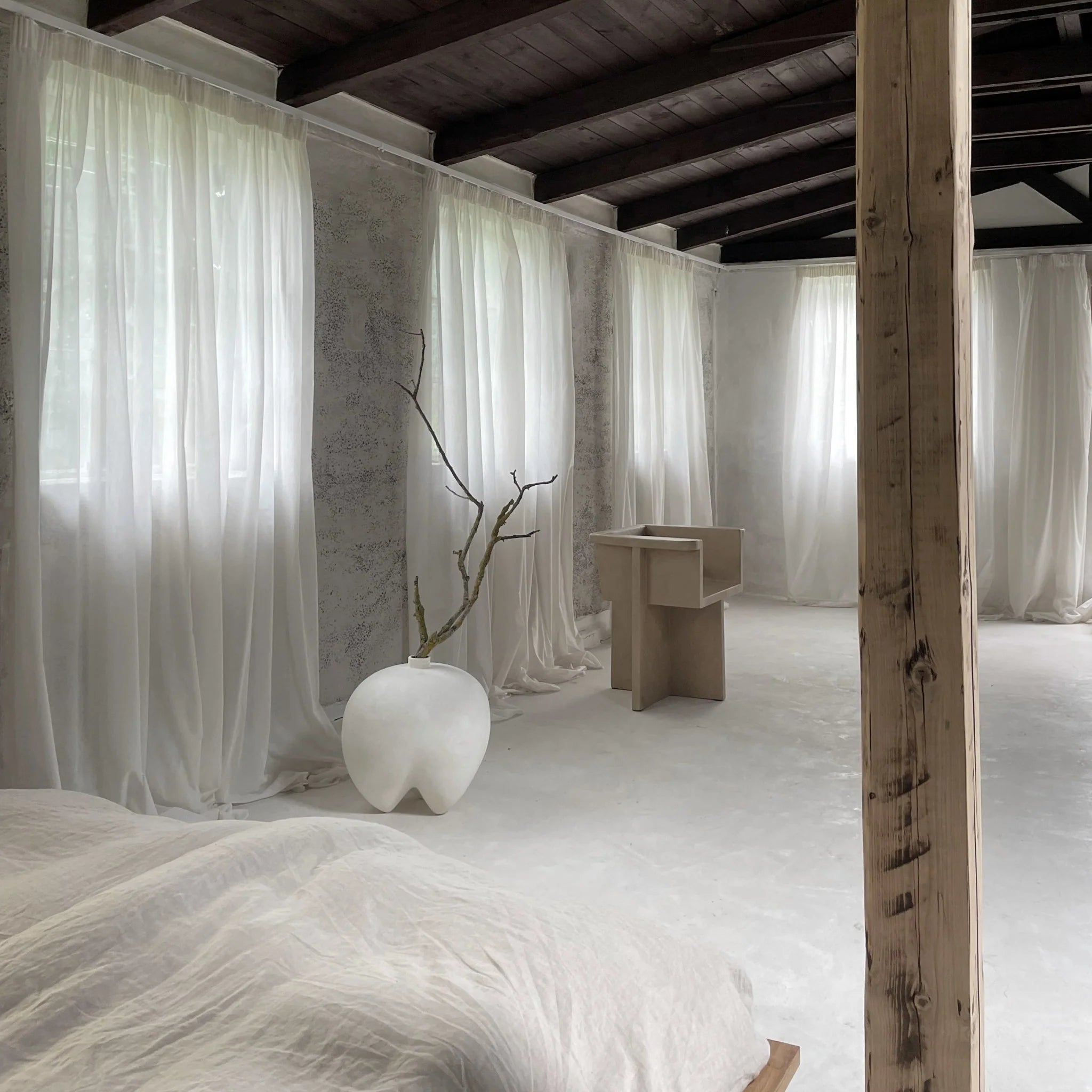 Grand vase Sumo - Blanc - 101 copenhagen - Scandinave - Maison Caldeira