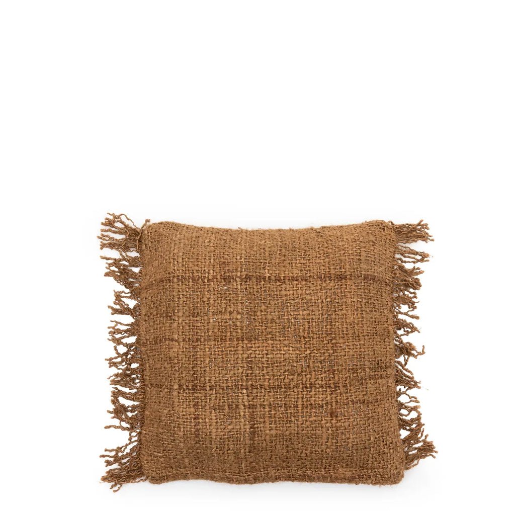 Housse de coussin De Oh My Gee - Marron - 40x40 - Bazar Bizar - Méditerranée - Maison Caldeira