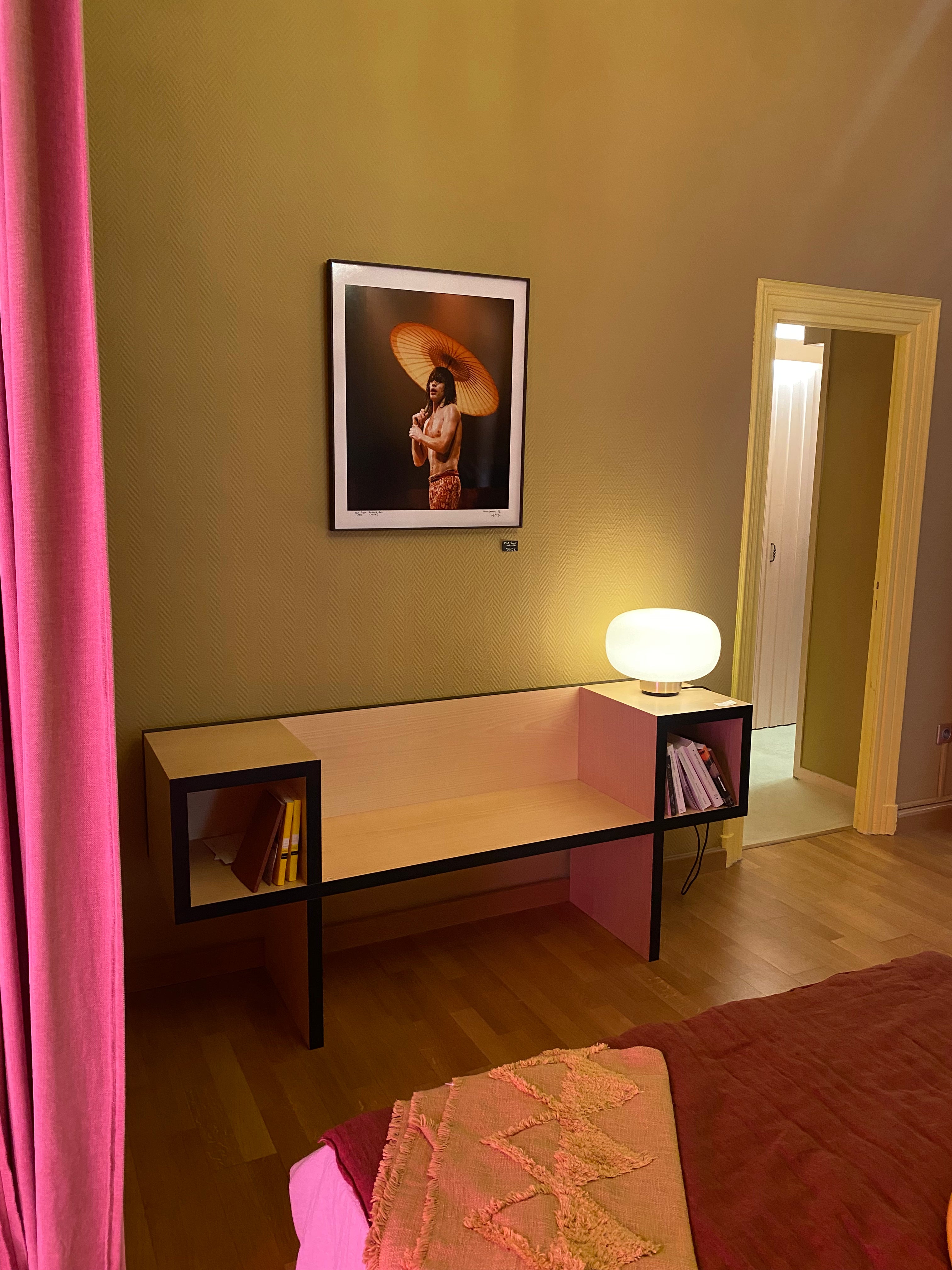 Banc Canton - Raggi - Poltronova - Design Italien - Maison Caldeira