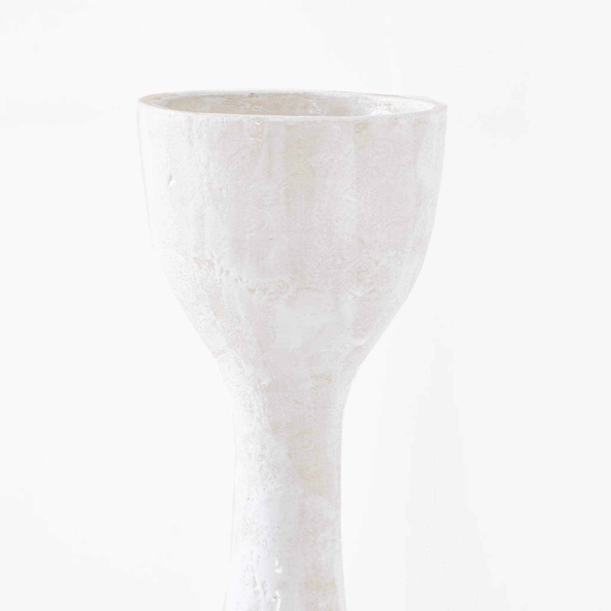 Lampadaire Melides N°3 en Céramique - Blanc cassé - Maison Caldeira