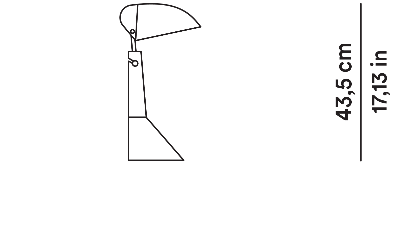 Lampe à poser E63 par Umberto Riva - Maison Caldeira