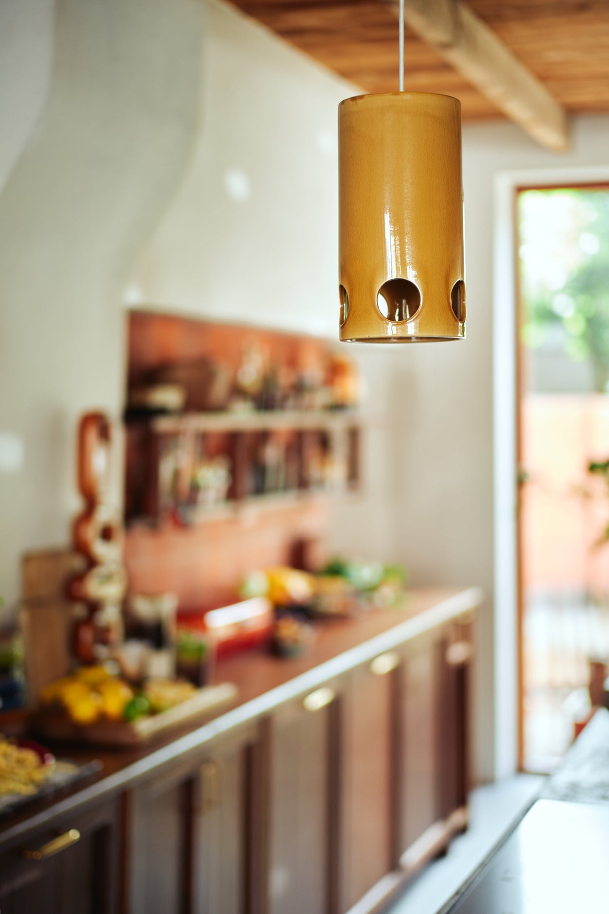 Lampe à suspension en céramique - Maison Caldeira