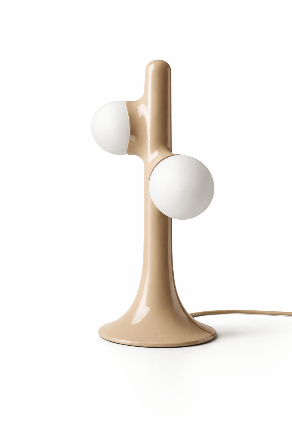 Lampe de chevet Prickly Pear - Laque Beige - Michaël Koska - Caldeira