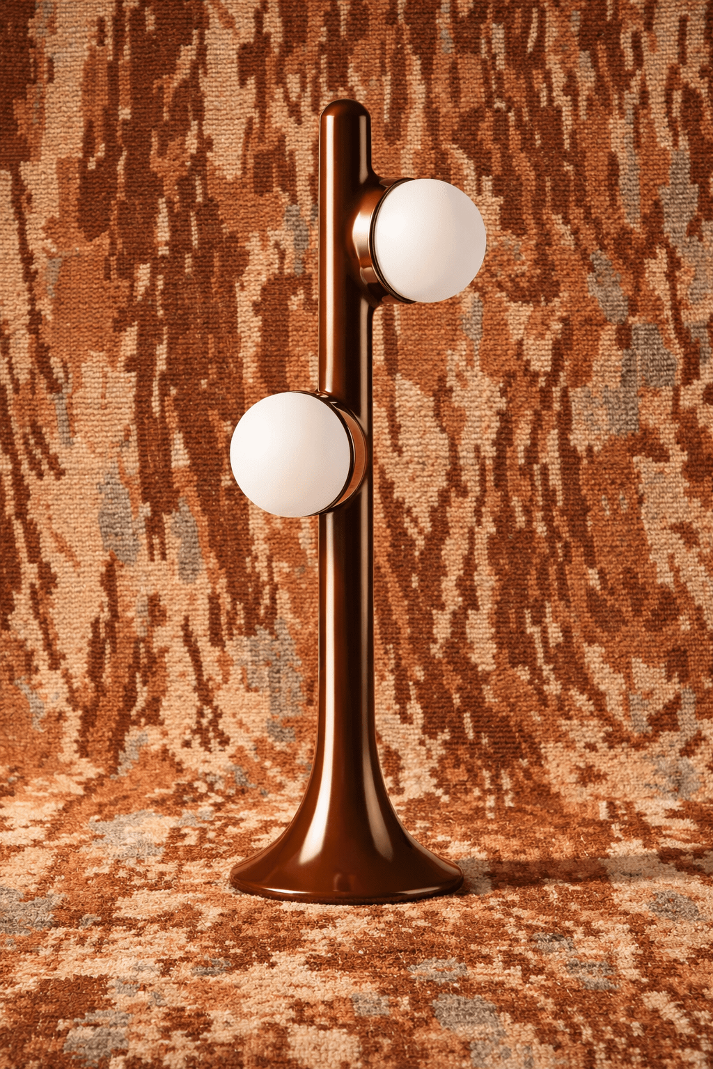 Lampe de table Prickly Pear - Laque Marron - Michaël Koska - Caldeira