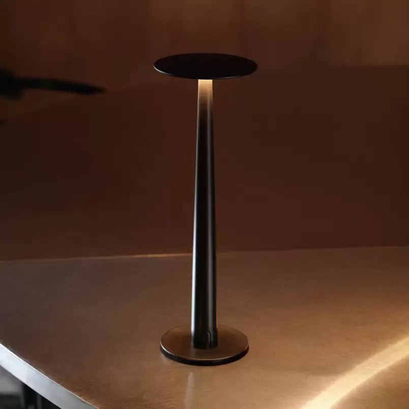 Lampe sans fil rechargeable Portofino - Noir - Nemo Lighting - Design Contemporain - Maison Caldeira