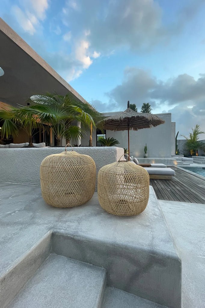 La suspension Batu Bolong - Naturel - L - Bazar Bizar - Méditerranée - Maison Caldeira