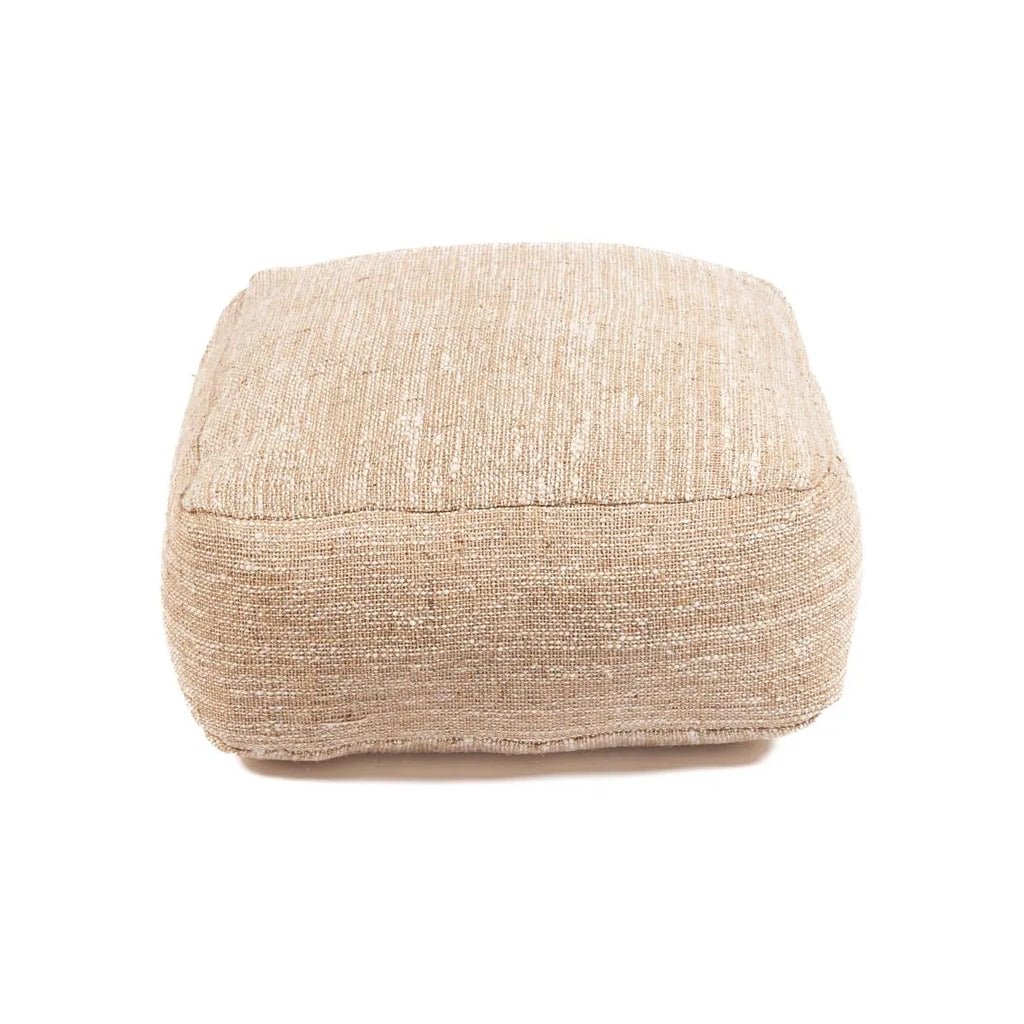 Le pouf confortable - beige - Bazar Bizar - Méditerranée - Maison Caldeira