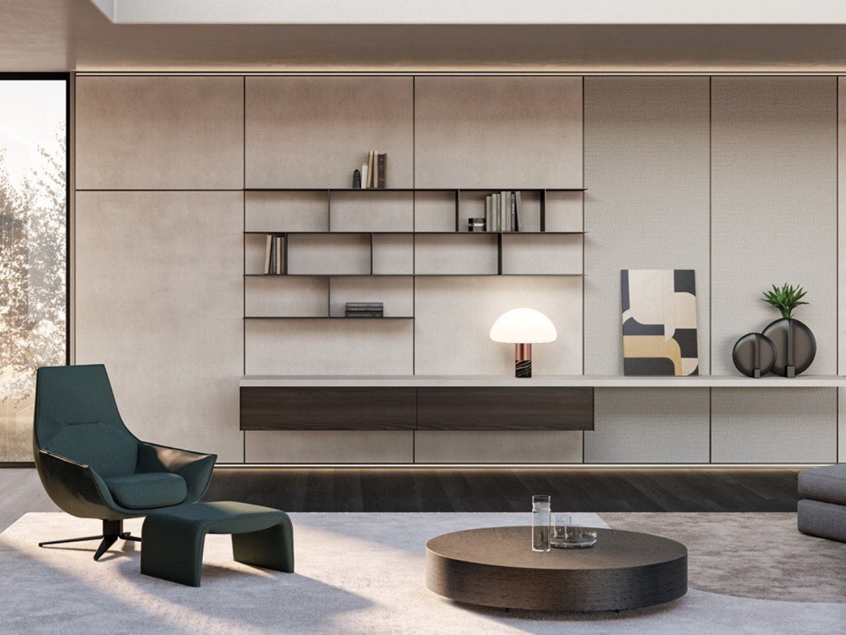 Liscio - Revêtement mural effet béton lisse - Caldeira