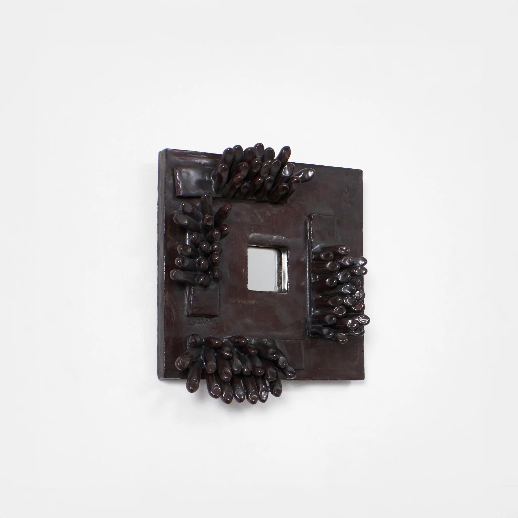 Miroir Dedo n°1 en Céramique Sculpté - Maison Caldeira
