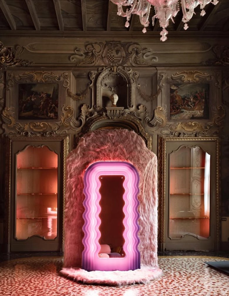 Miroir Ultrafragola - Ettore Sottsass - Maison Caldeira