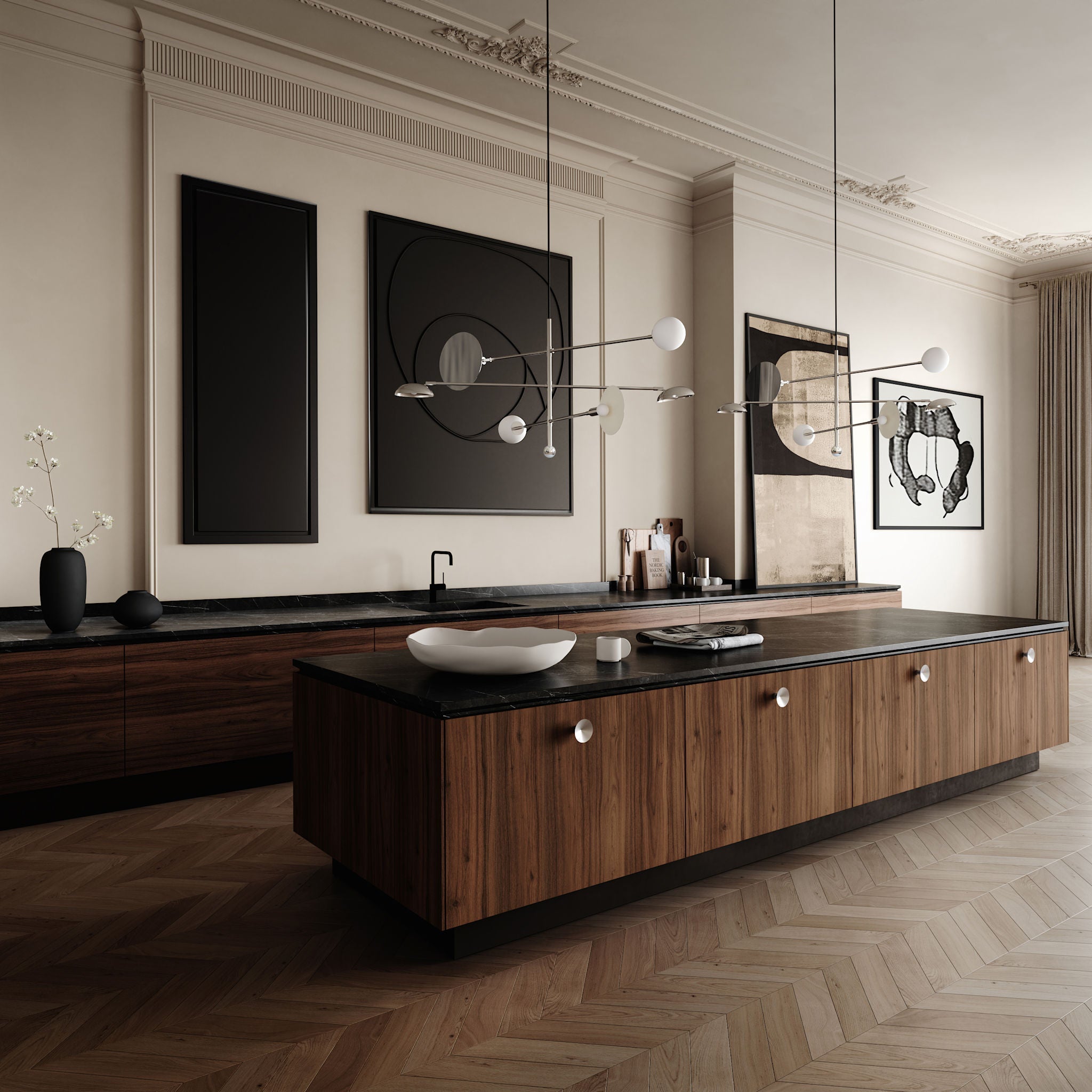 Plateau Hexa – Grès finition Bouleau | 101 Copenhagen - Caldeira