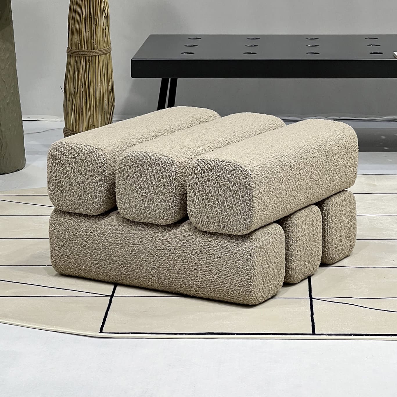 Pouf Drova 6-Woo - Woo - Design Contemporain - Maison Caldeira