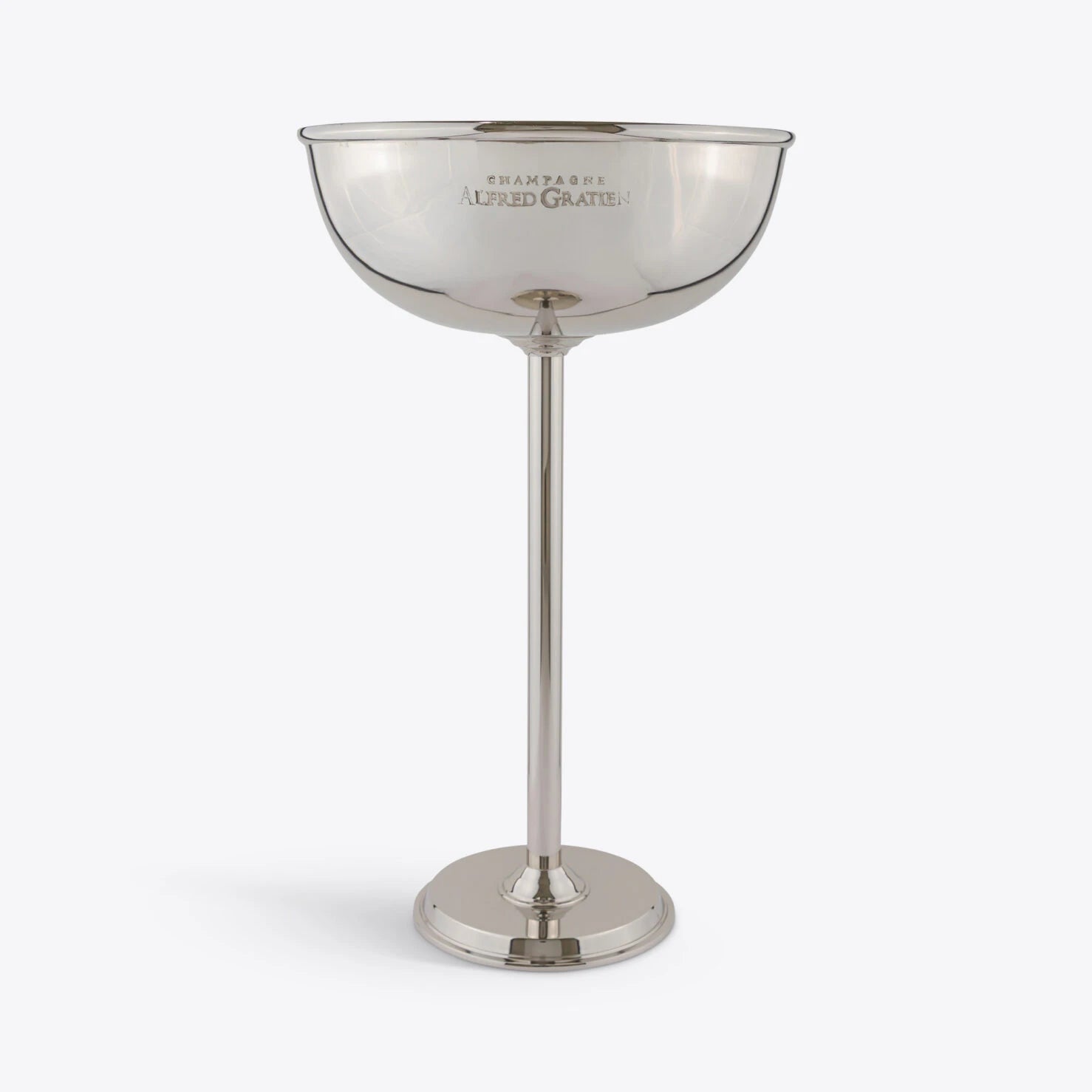 Seau à Champagne sur Pied “Gordes” – Finition Nickel - Caldeira