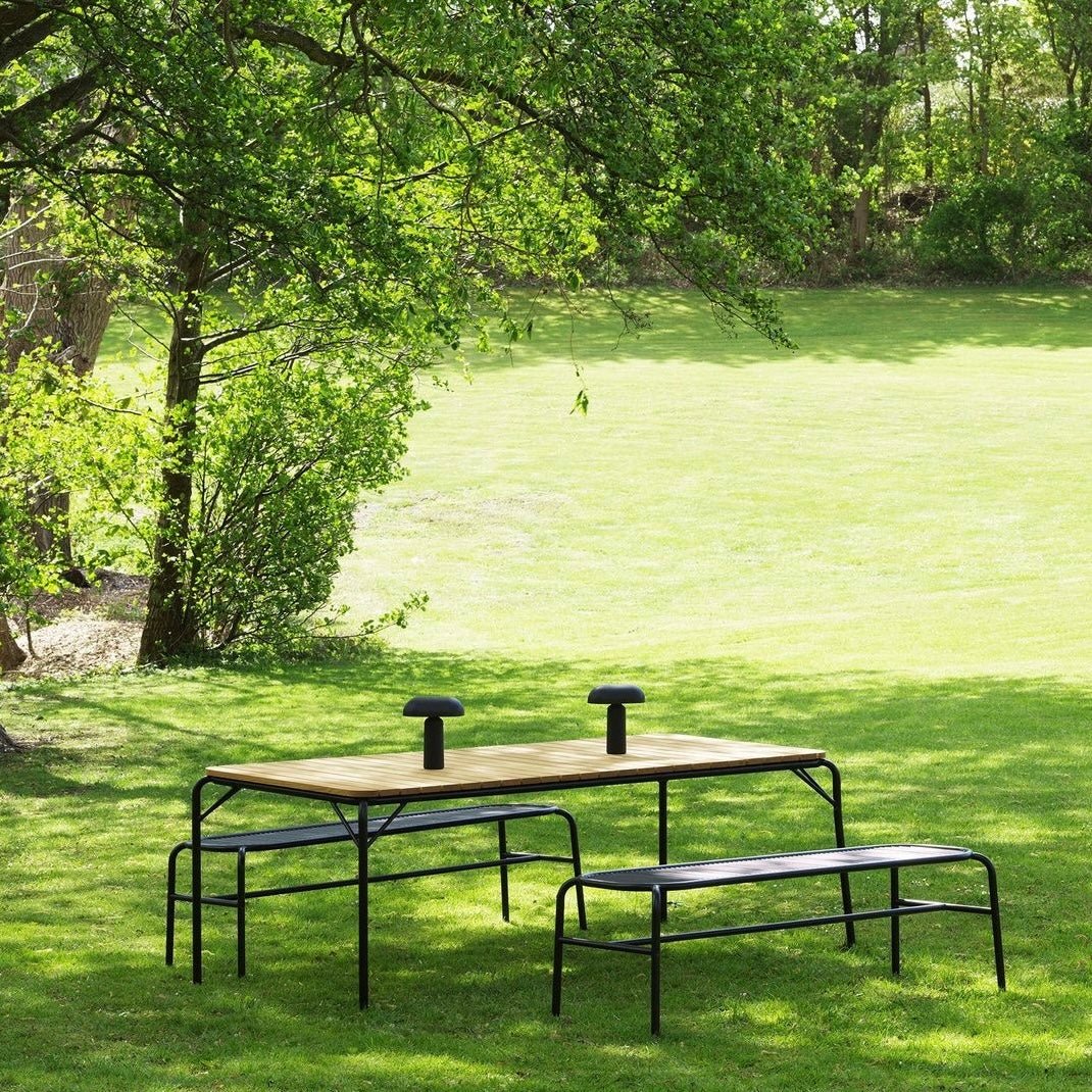 Table d'extérieur Vig - Verte - Normann Copenhagen - Scandinave - Maison Caldeira