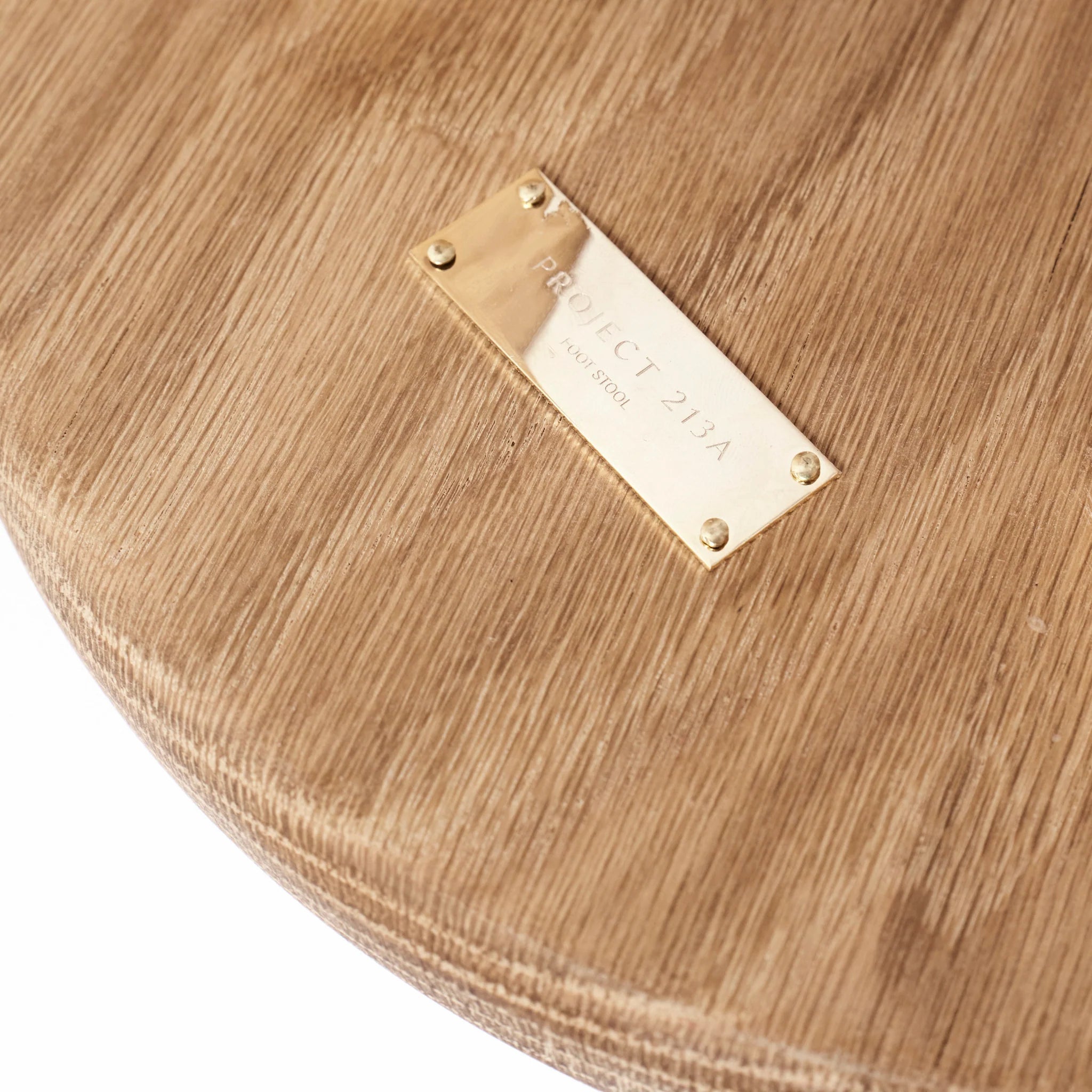 Tabouret Foot Stool en Châtaignier Massif - bois clair - Maison Caldeira
