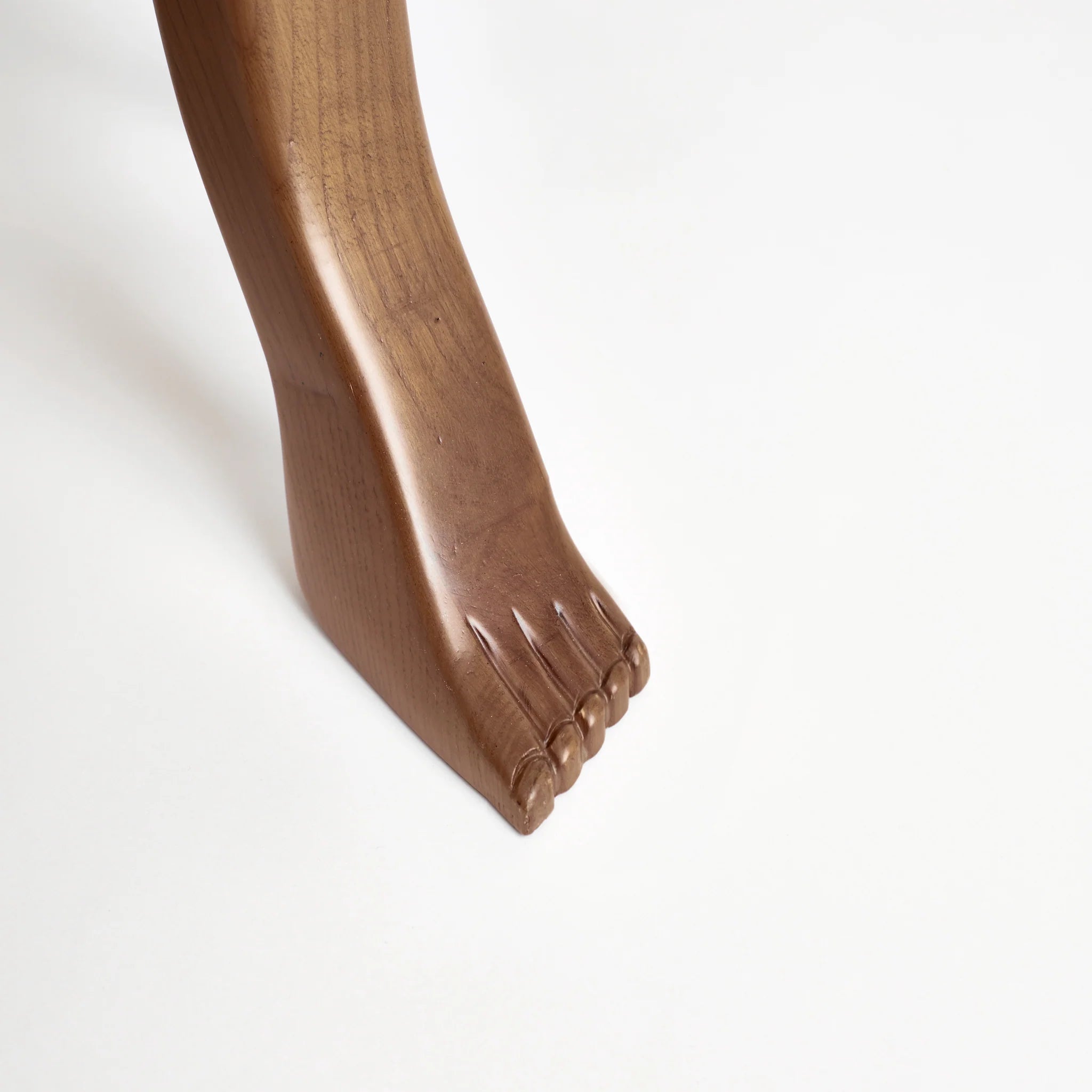 Tabouret Foot Stool en Châtaignier Massif - foncé - Maison Caldeira