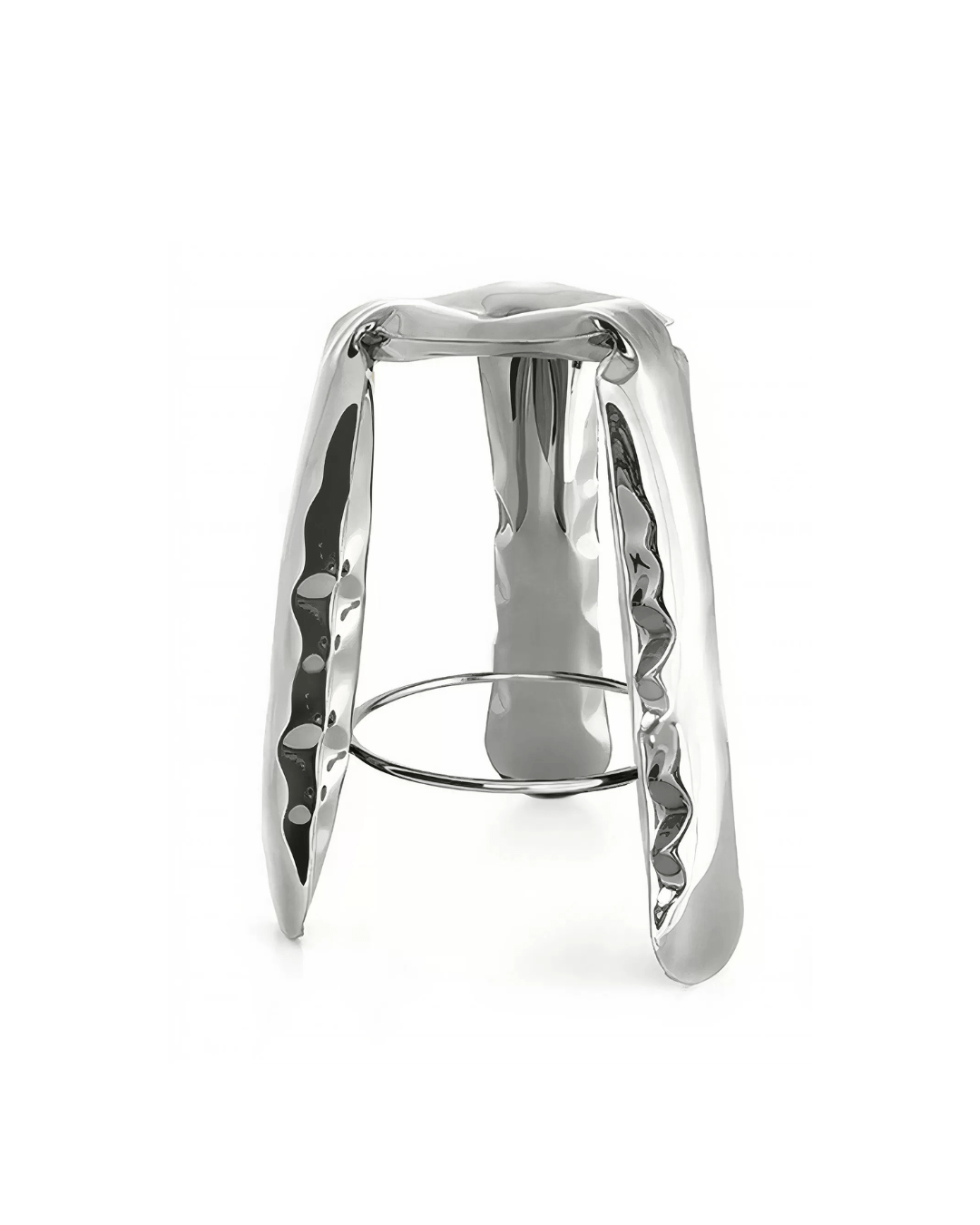 Tabouret Plopp Inox - Zieta - Design Contemporain - Maison Caldeira