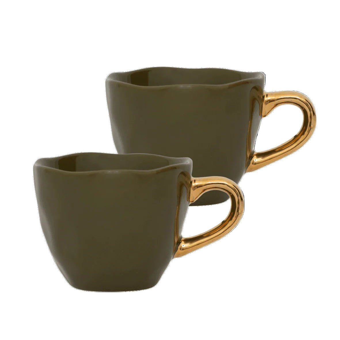 Tasse à café Bonjour matin s/2 dans un coffret cadeau - Caldeira
