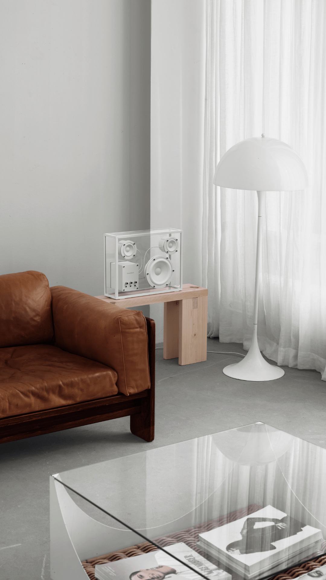 Transparent Speaker (Large) – Transparent - Caldeira