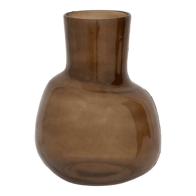 Vase Arya centre - ville marron - Caldeira