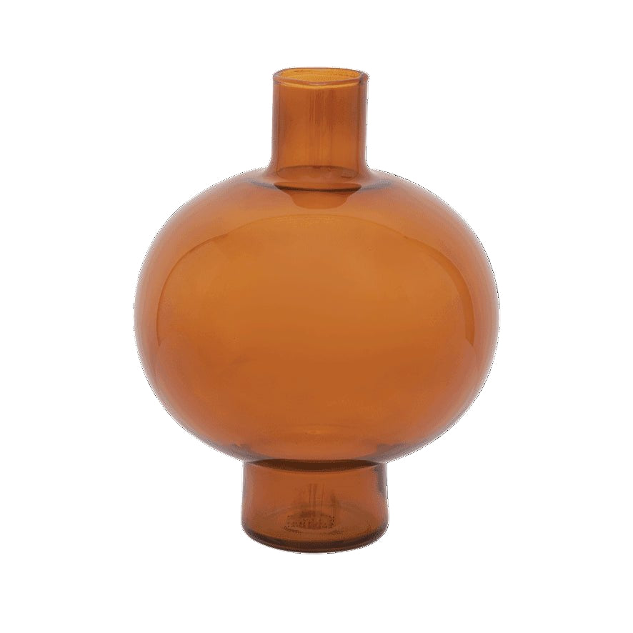 Vase en verre recyclé rond - Caldeira